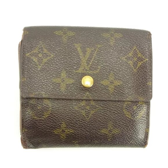 Louis Vuitton Wallet Purse Monogram Brown Woman Authentic Used - Picture 1 of 6